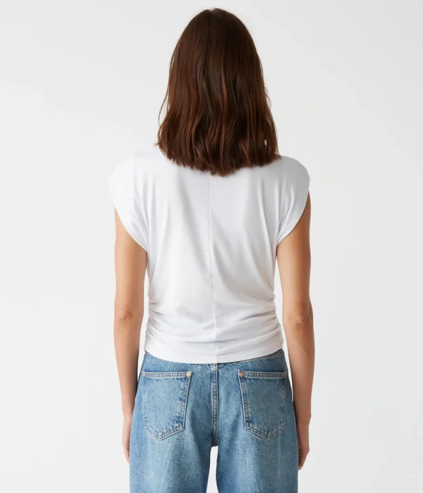 Michael Stars Amara Power Shoulder Tee- Tops, Blouses & Shirts | T-Shirts