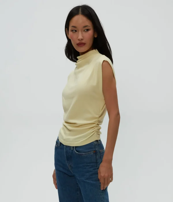 Michael Stars Amara Power Shoulder Tee- Tops, Blouses & Shirts | T-Shirts