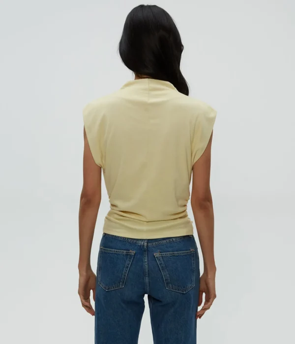 Michael Stars Amara Power Shoulder Tee- Tops, Blouses & Shirts | T-Shirts