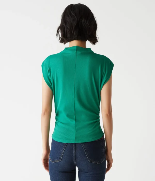 Michael Stars Amara Power Shoulder Tee- Tops, Blouses & Shirts | T-Shirts