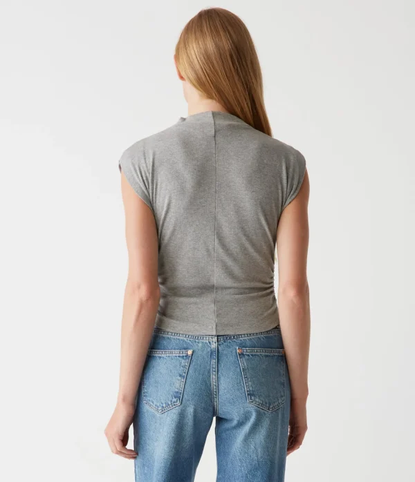 Michael Stars Amara Power Shoulder Tee- Tops, Blouses & Shirts | T-Shirts