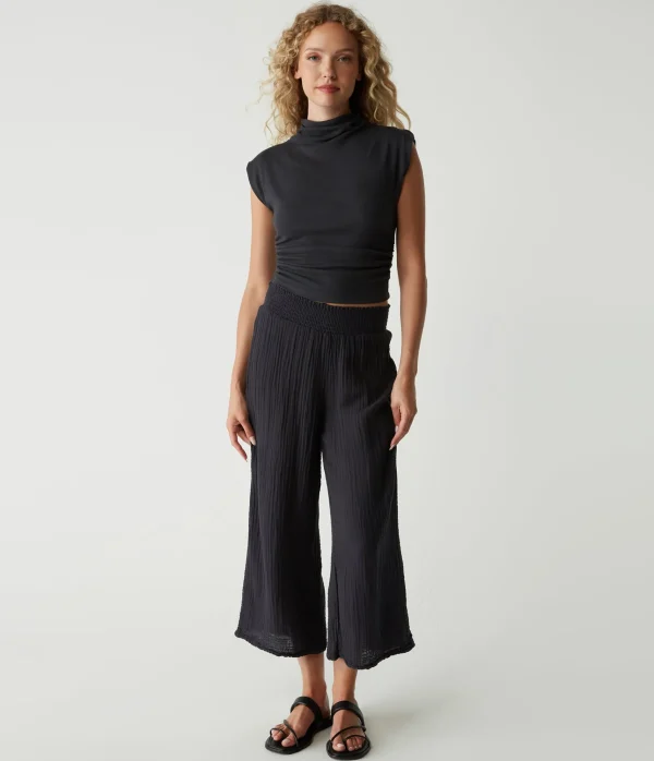 Michael Stars Amara Power Shoulder Tee- Tops, Blouses & Shirts | T-Shirts