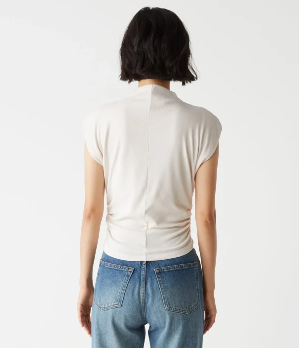 Michael Stars Amara Power Shoulder Tee- Tops, Blouses & Shirts | T-Shirts