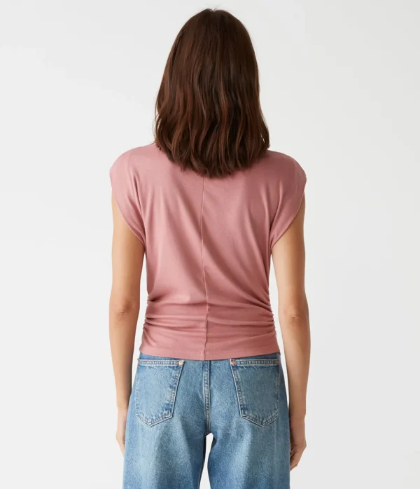 Michael Stars Amara Power Shoulder Tee- Tops, Blouses & Shirts | T-Shirts