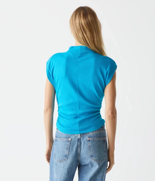Michael Stars Amara Power Shoulder Tee- Tops, Blouses & Shirts | T-Shirts