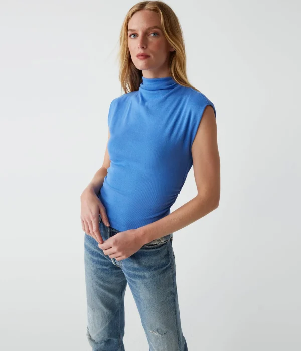 Michael Stars Amara Power Shoulder Tee- Tops, Blouses & Shirts | T-Shirts