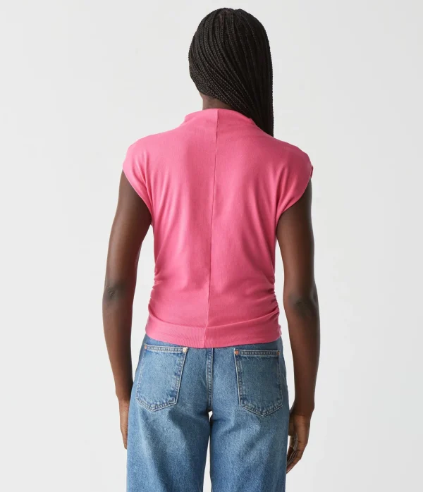 Michael Stars Amara Power Shoulder Tee- Tops, Blouses & Shirts | T-Shirts