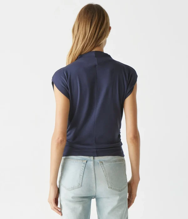 Michael Stars Amara Power Shoulder Tee- Tops, Blouses & Shirts | T-Shirts