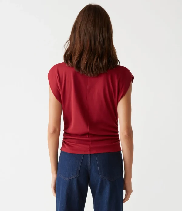 Michael Stars Amara Power Shoulder Tee- Tops, Blouses & Shirts | T-Shirts