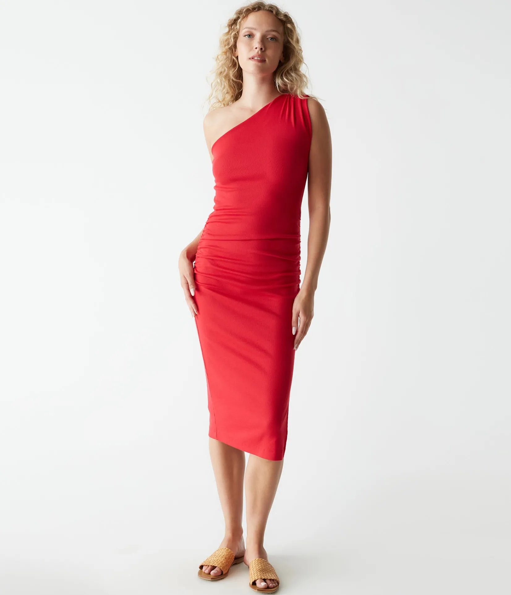 andrea_one_shoulder_midi_dress_13.webp Michael Stars Andrea One Shoulder Midi Dress- Dresses | Midi Dresses