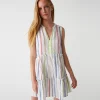 Michael Stars Anna Tiered Dress- Dresses | Mini Dresses