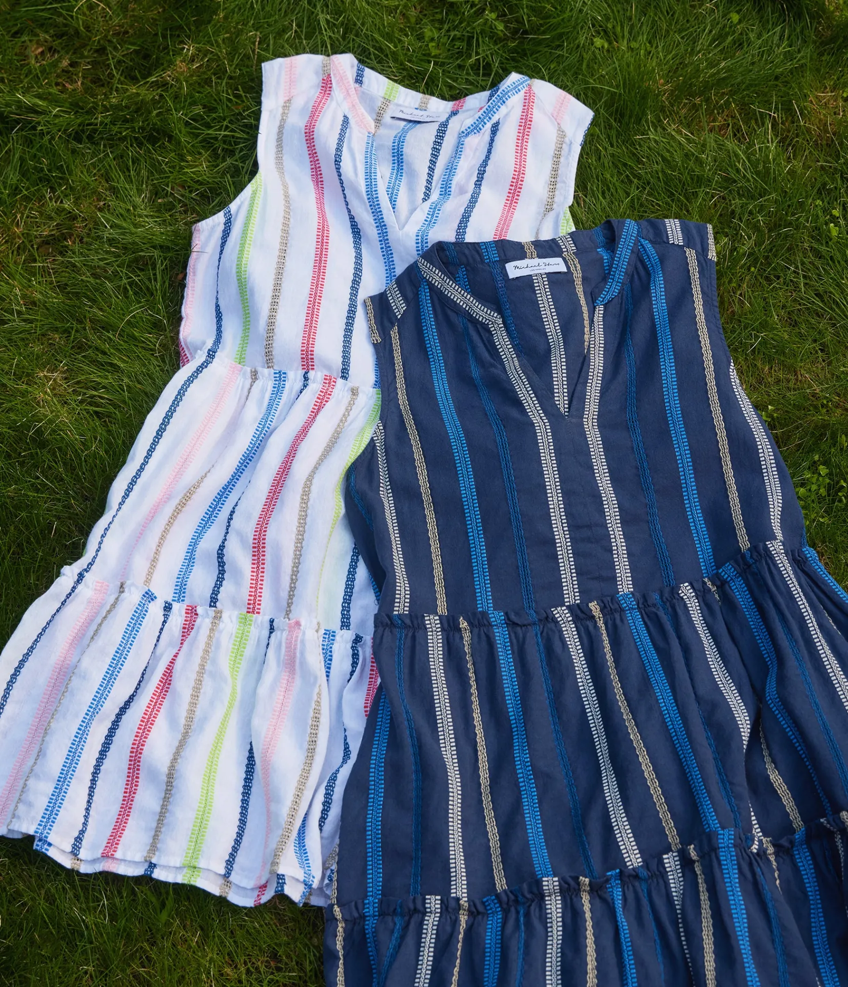 anna_tiered_dress_10.webp Michael Stars Anna Tiered Dress- Dresses | Mini Dresses