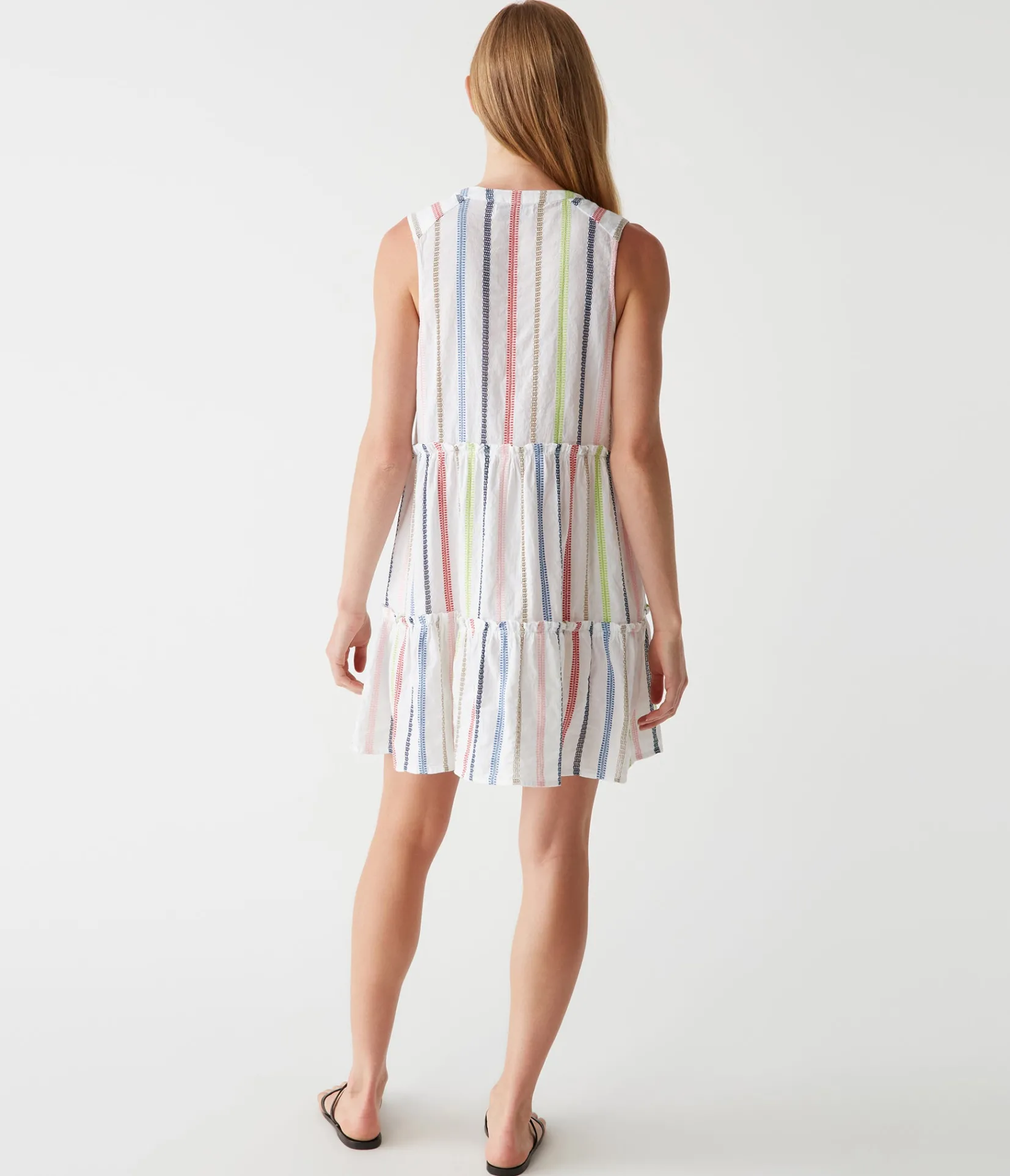 anna_tiered_dress_3.webp Michael Stars Anna Tiered Dress- Dresses | Mini Dresses