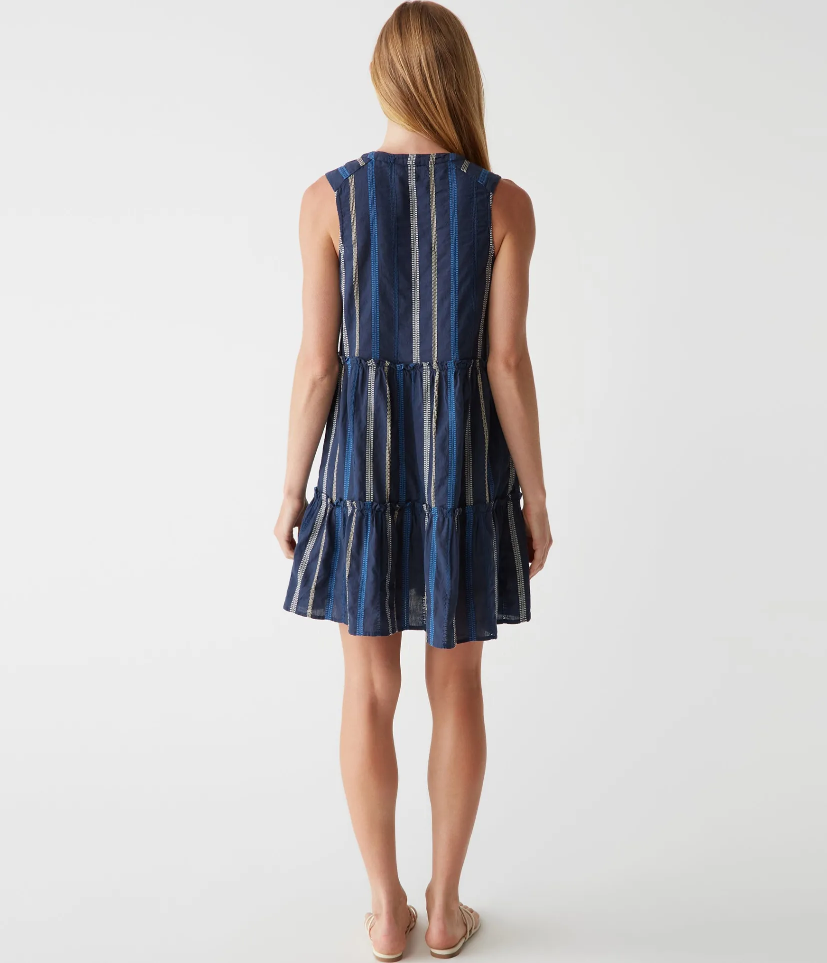 anna_tiered_dress_8.webp Michael Stars Anna Tiered Dress- Dresses | Mini Dresses