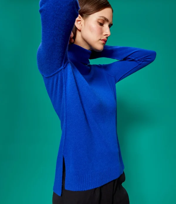 Michael Stars Audrey Cashmere Turtleneck Sweater- Sweaters & Cardigans
