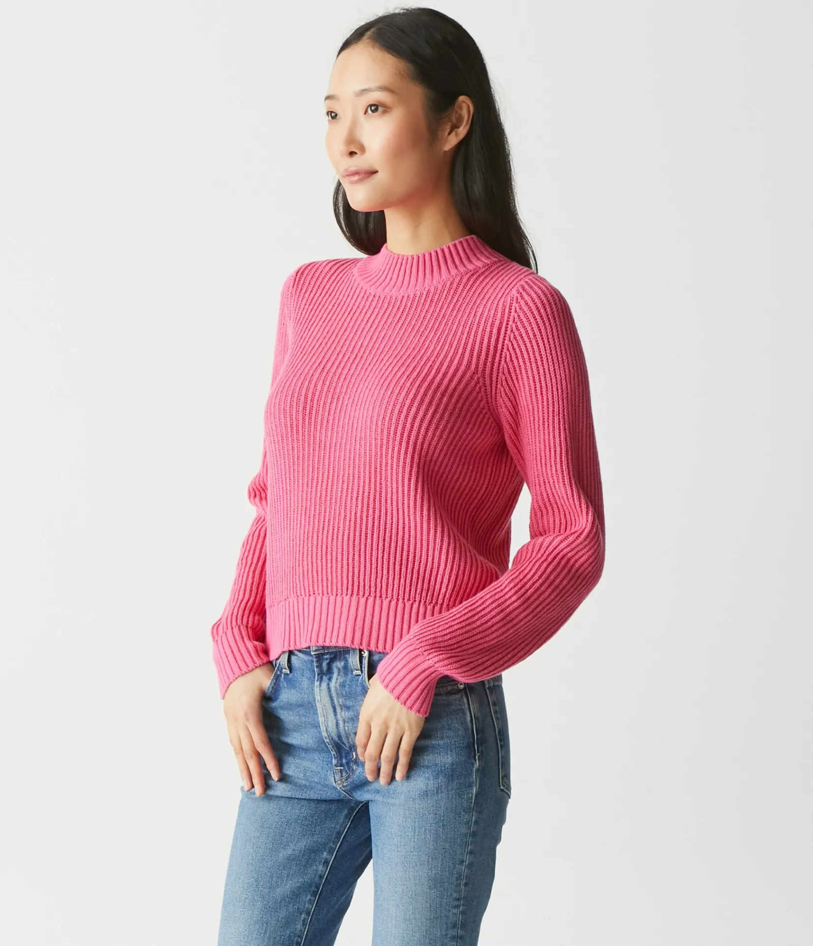 barb_popover_sweater_10.webp Michael Stars Barb Popover Sweater- Sweaters & Cardigans