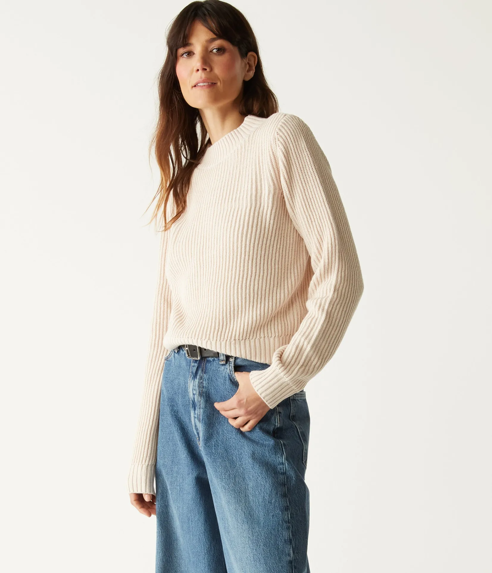 barb_popover_sweater_2.webp Michael Stars Barb Popover Sweater- Sweaters & Cardigans