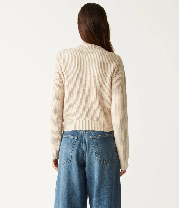 Michael Stars Barb Popover Sweater- Sweaters & Cardigans