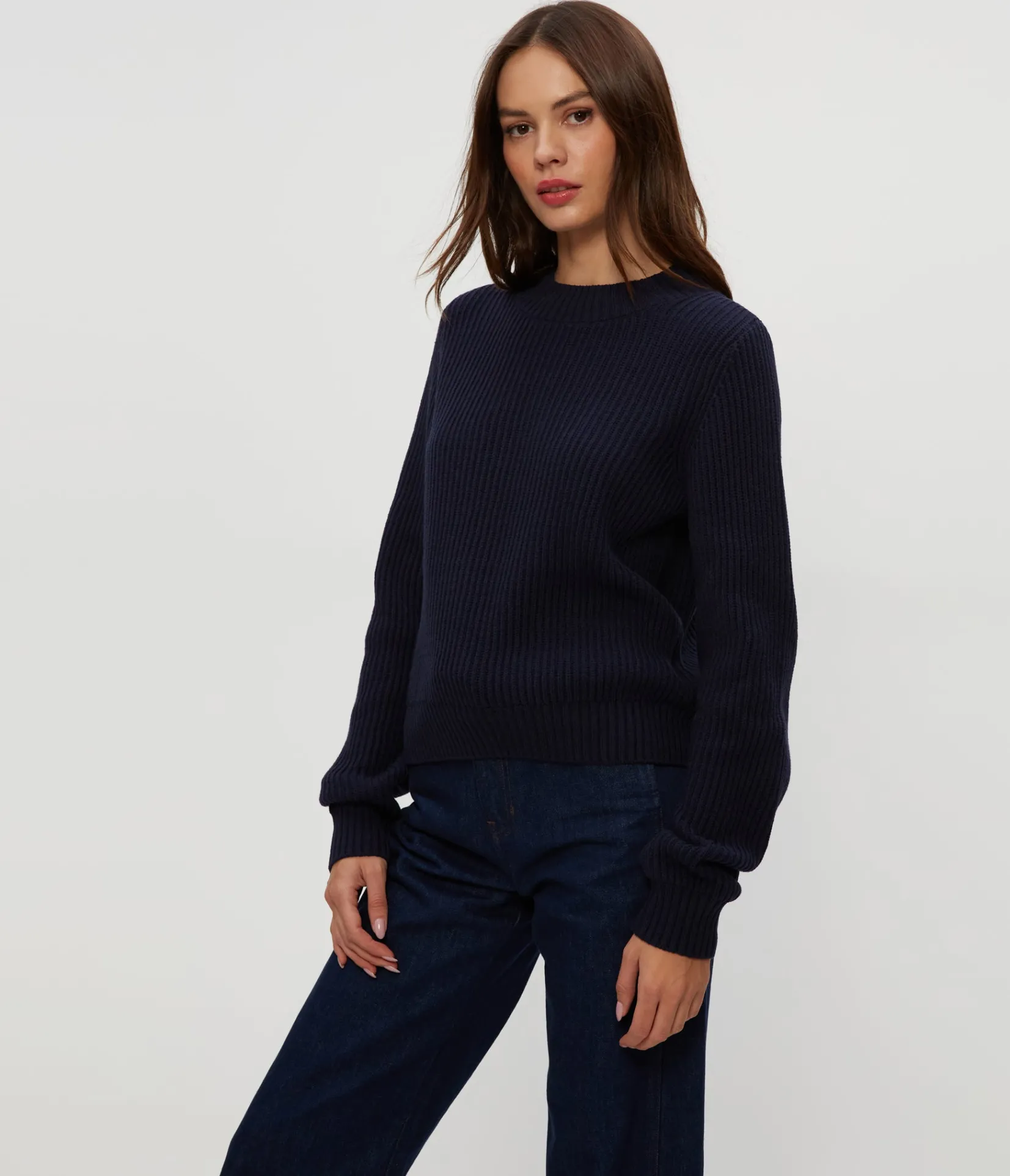 barb_popover_sweater_4.webp Michael Stars Barb Popover Sweater- Sweaters & Cardigans