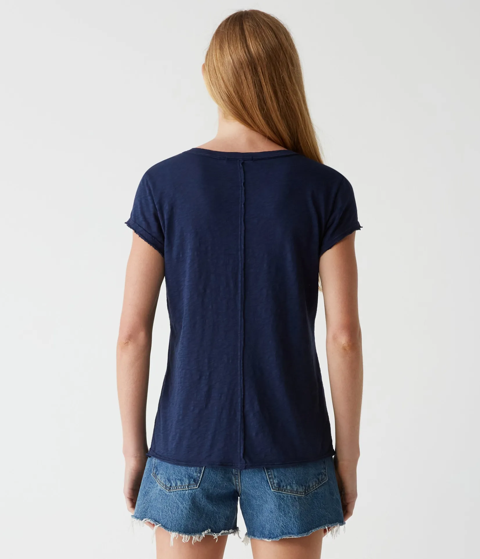 baxter_vneck_tee_19.webp Michael Stars Baxter V-Neck Tee- T-Shirts | Supima Cotton T-Shirts