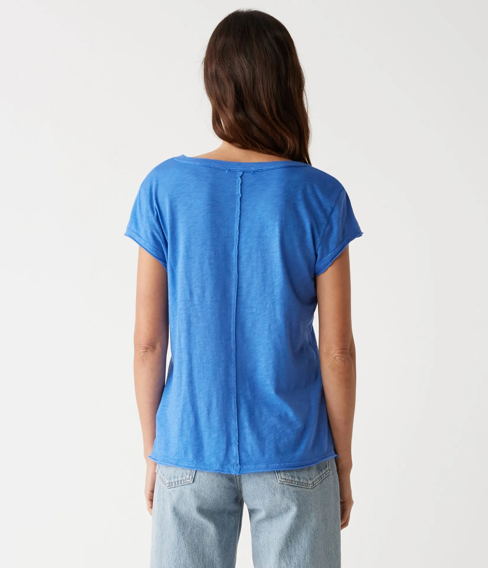 baxter_vneck_tee_47.webp Michael Stars Baxter V-Neck Tee- T-Shirts | Supima Cotton T-Shirts