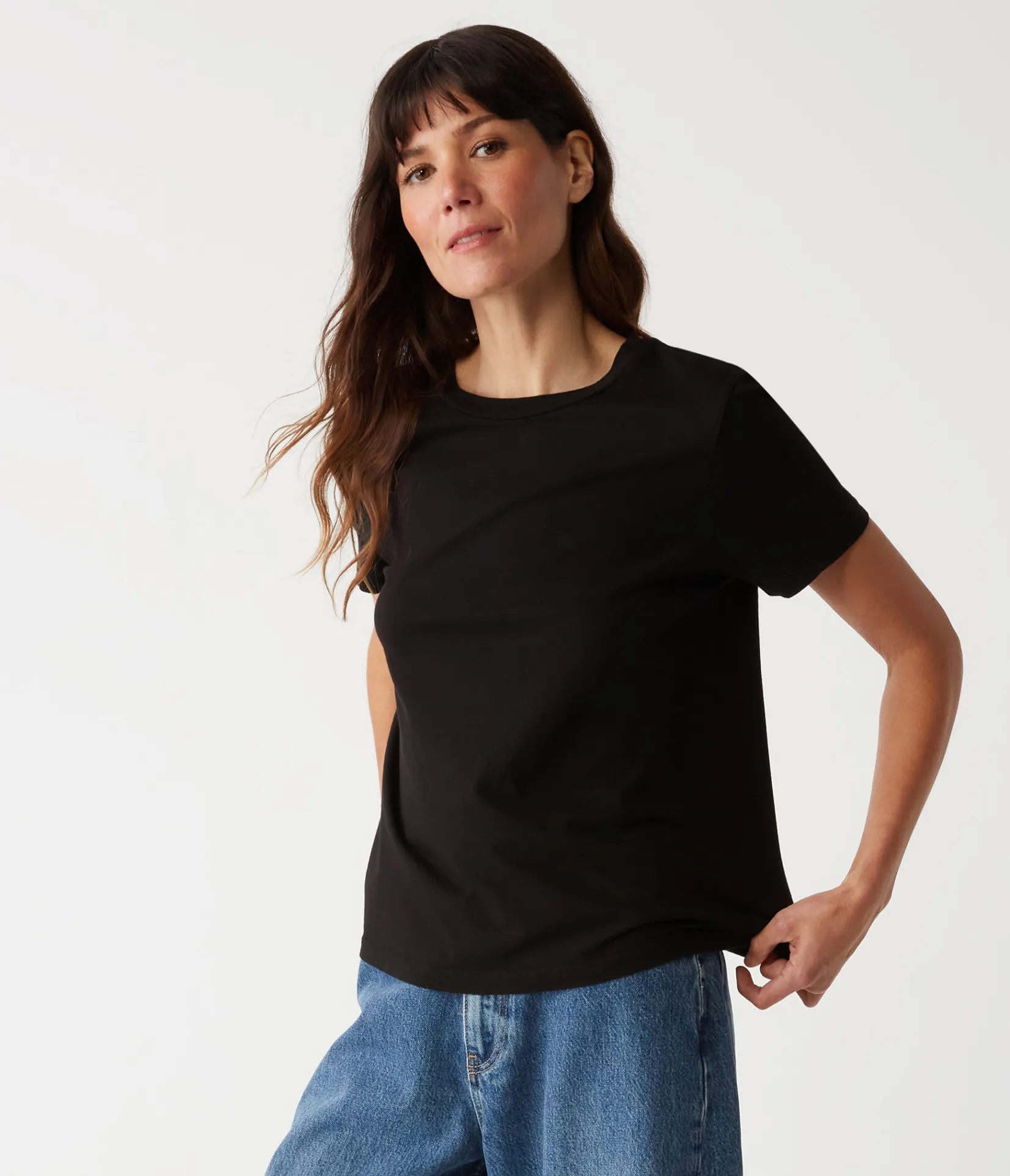 becca_tee_4.webp Michael Stars Becca Tee- T-Shirts | Daily T-Shirts