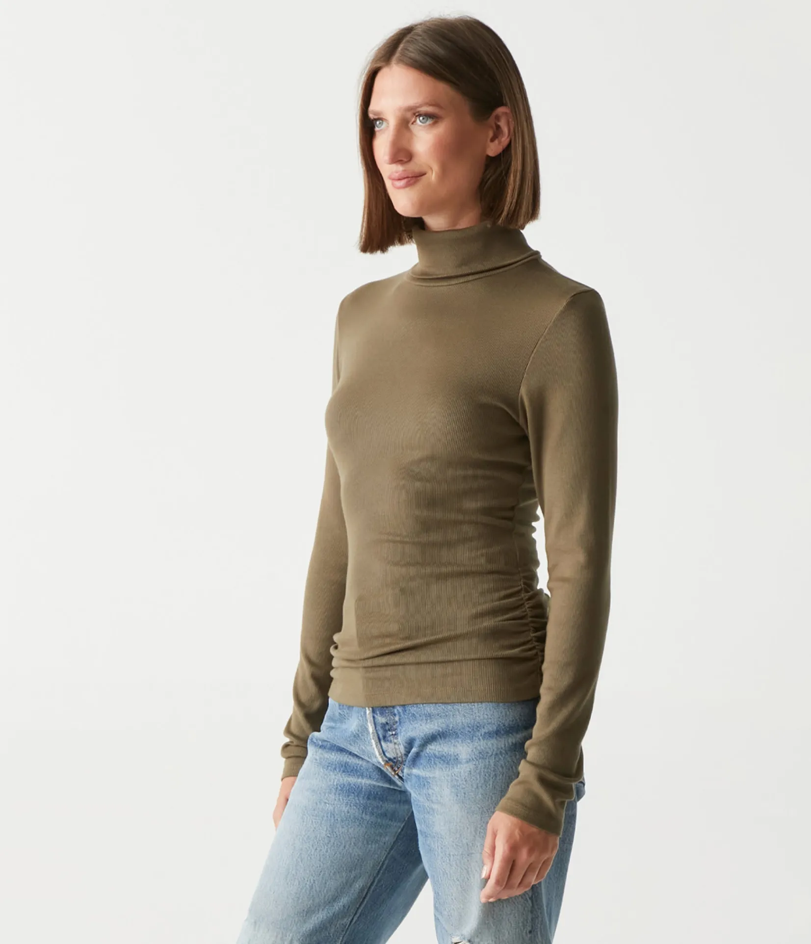 beck_ribbed_turtleneck_14.webp Michael Stars Beck Ribbed Turtleneck- T-Shirts | Ultra Rib T-Shirts