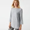 Michael Stars Bibi Boat Neck Top- Sweaters & Cardigans