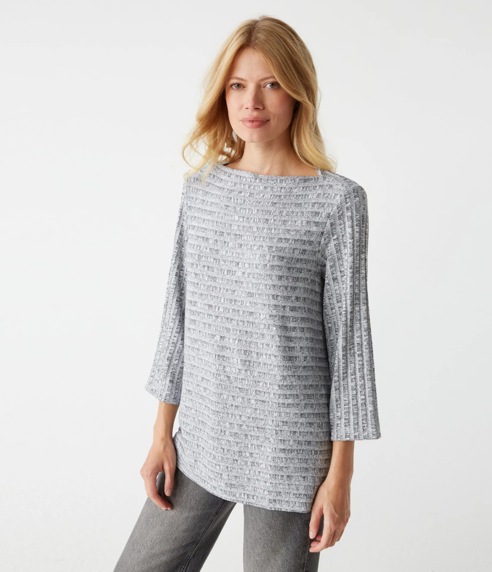bibi_boat_neck_top_0.webp Michael Stars Bibi Boat Neck Top- Sweaters & Cardigans