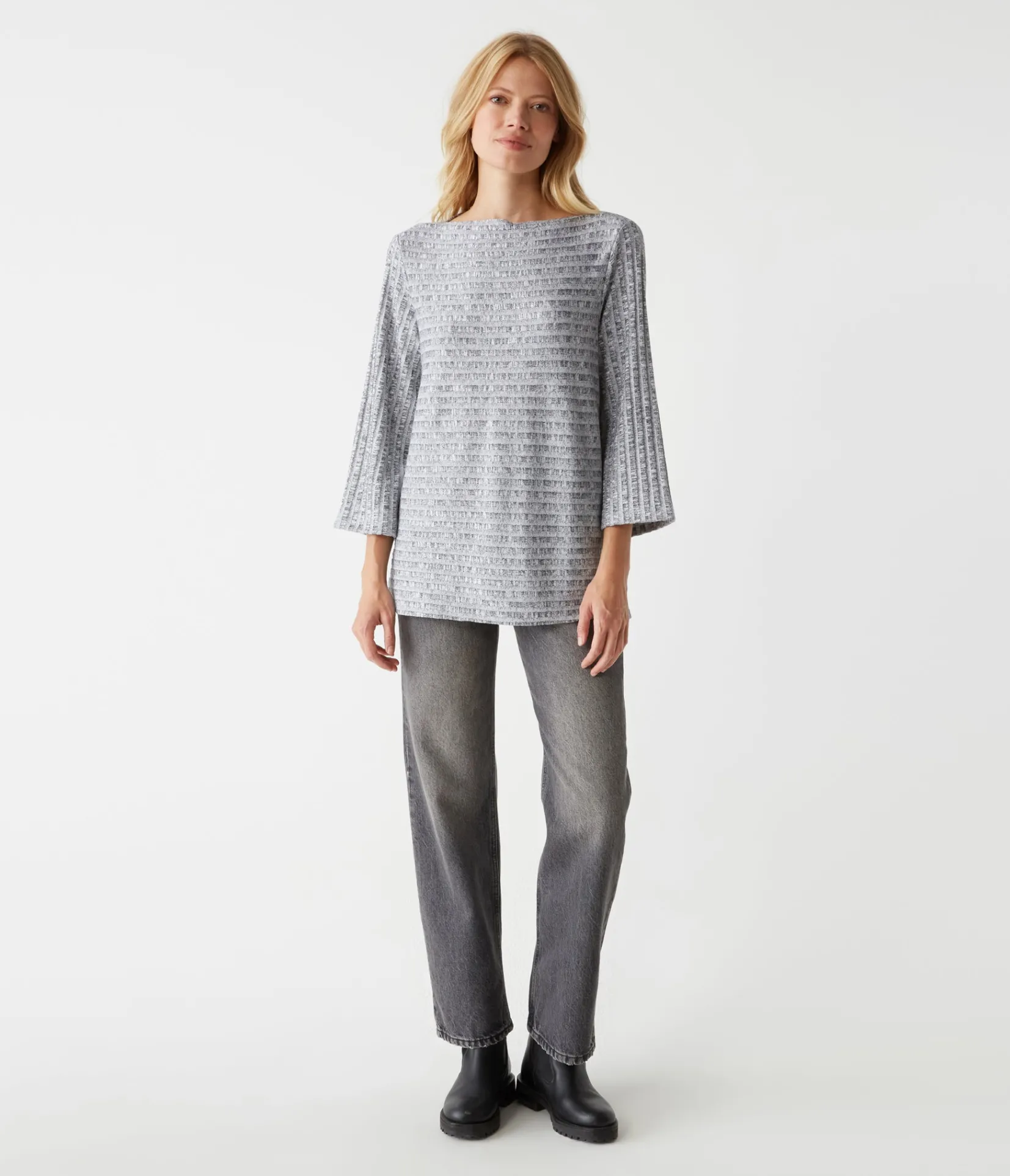 bibi_boat_neck_top_1.webp Michael Stars Bibi Boat Neck Top- Sweaters & Cardigans