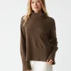 Michael Stars Blaire Turtleneck Cashmere Sweater- Sweaters & Cardigans