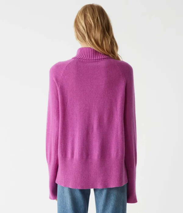 Michael Stars Blaire Turtleneck Cashmere Sweater- Sweaters & Cardigans