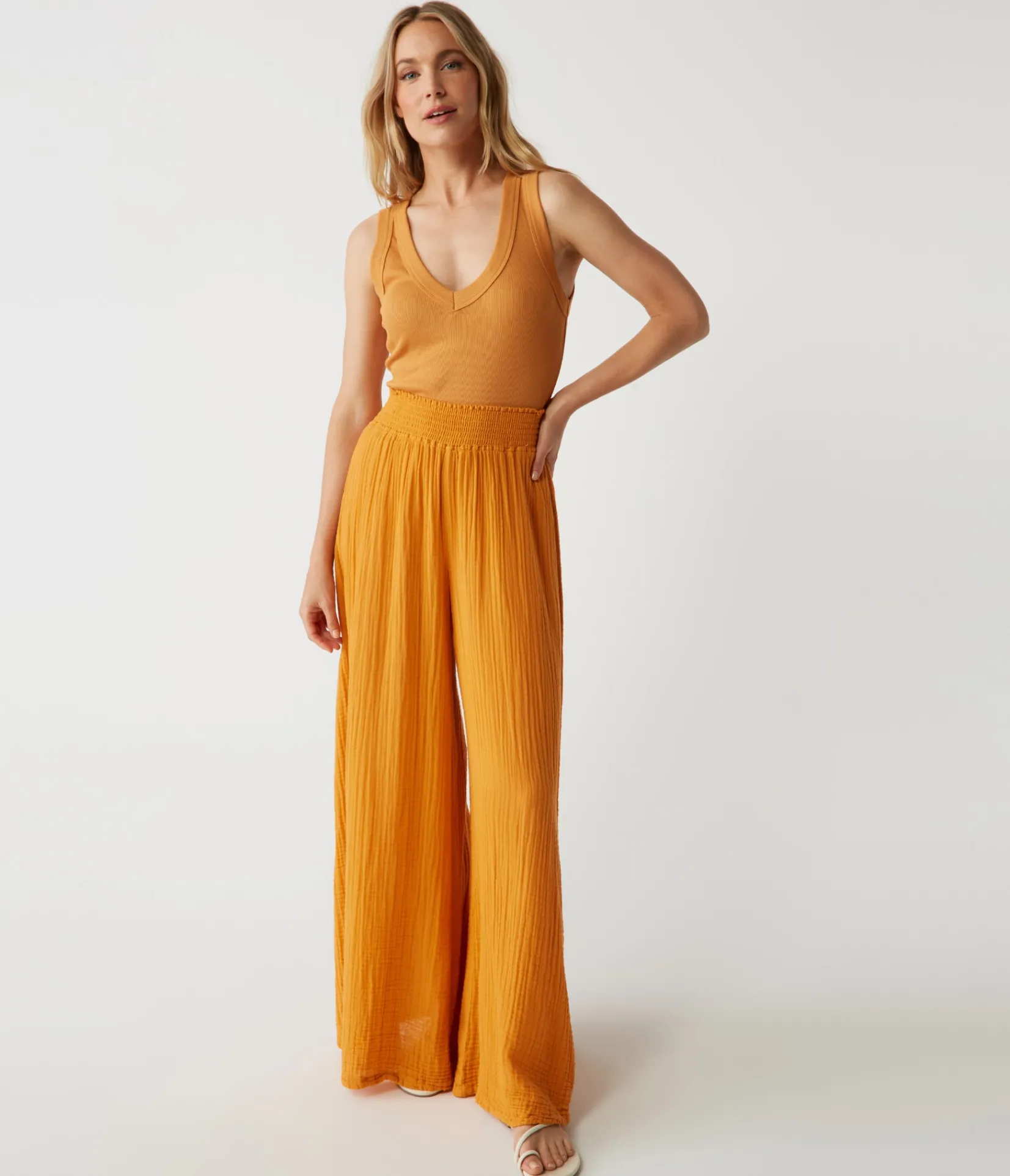 blanche_ribbed_tank_33.webp Michael Stars Blanche Ribbed Tank- Tank Tops | Ultra Rib T-Shirts