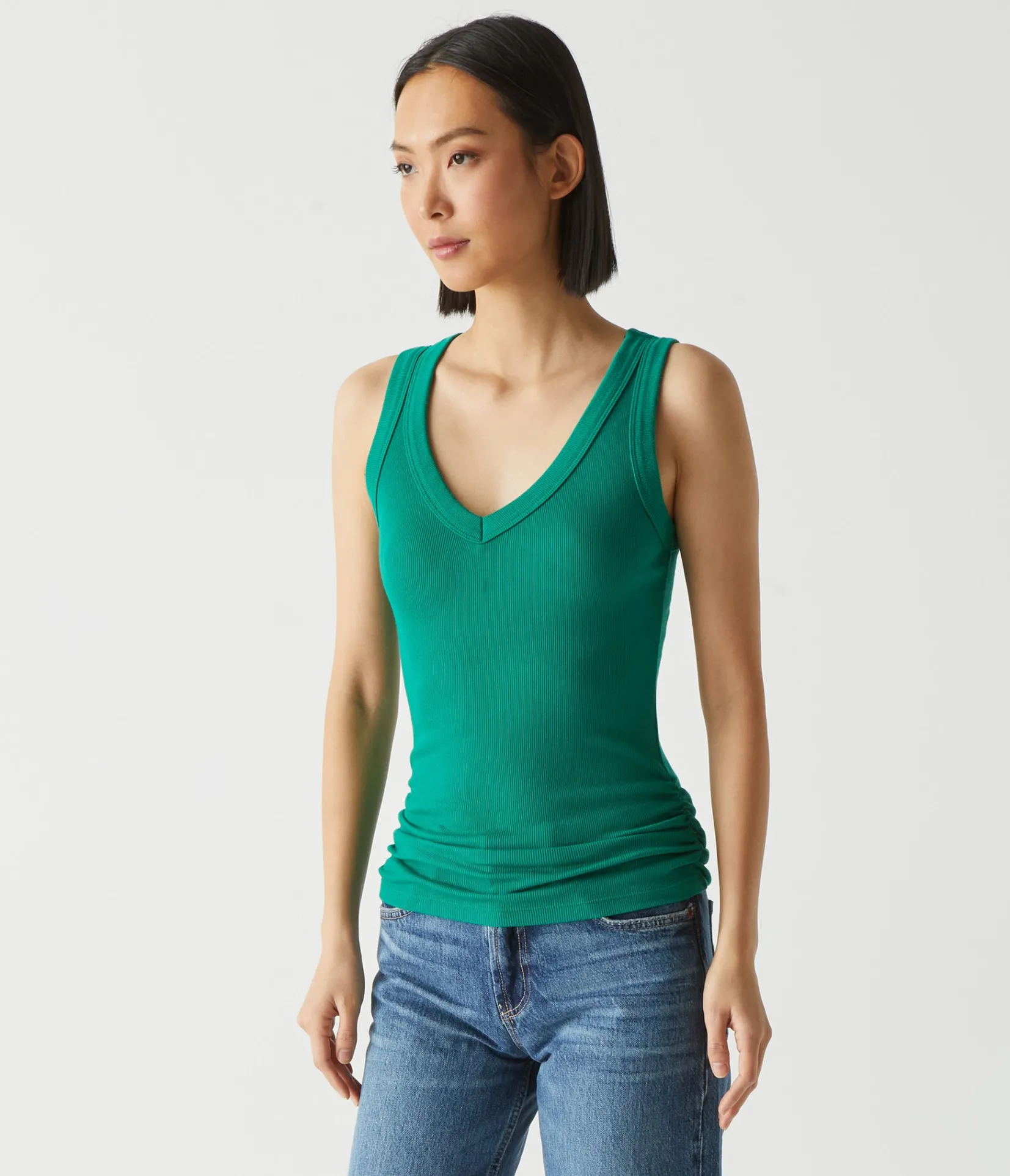 blanche_ribbed_tank_46.webp Michael Stars Blanche Ribbed Tank- Tank Tops | Ultra Rib T-Shirts