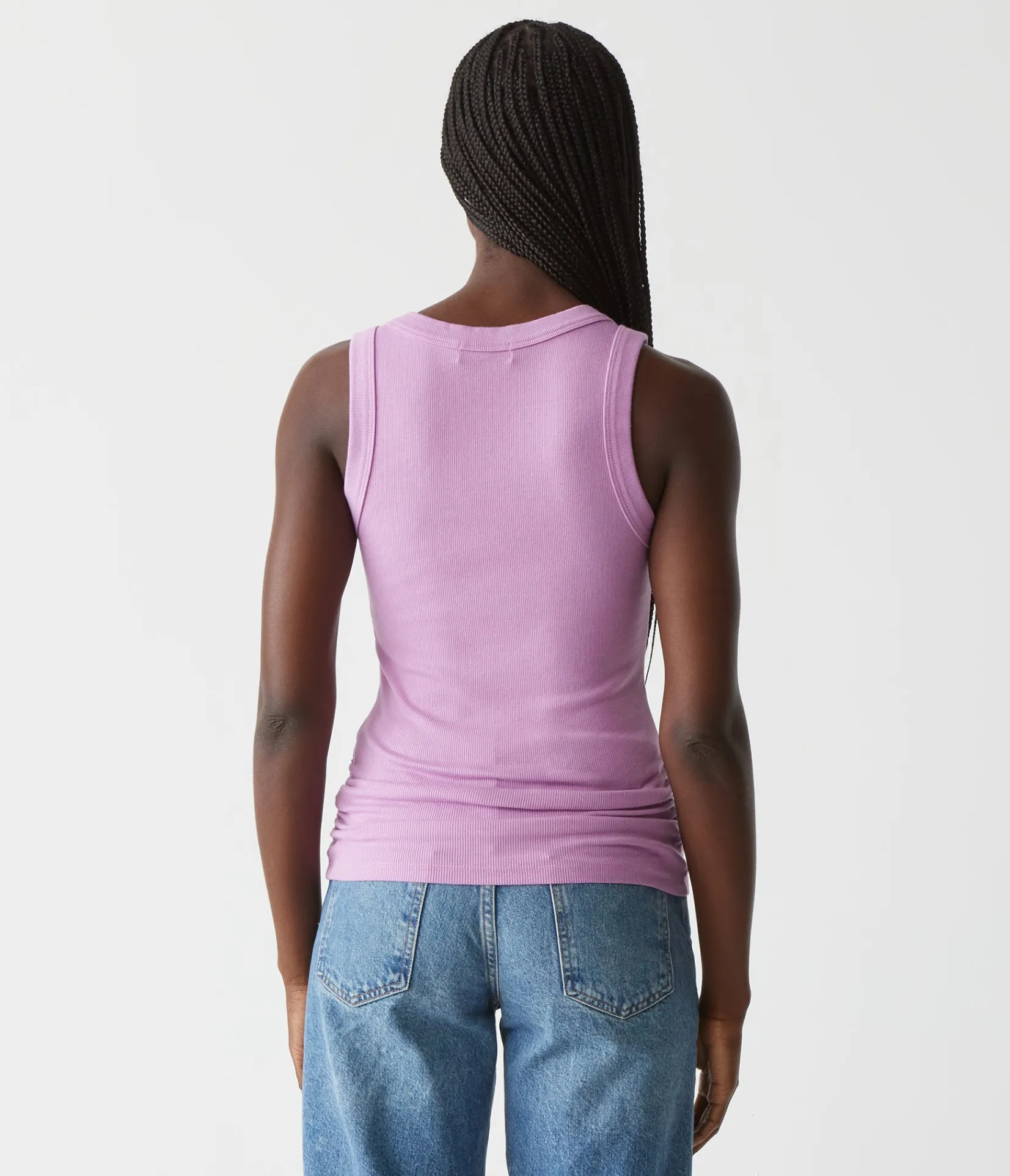 blanche_ribbed_tank_51.webp Michael Stars Blanche Ribbed Tank- Tank Tops | Ultra Rib T-Shirts