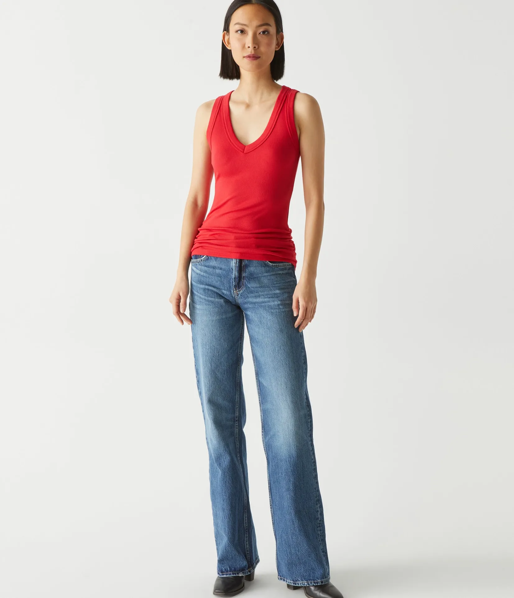 blanche_ribbed_tank_53.webp Michael Stars Blanche Ribbed Tank- Tank Tops | Ultra Rib T-Shirts