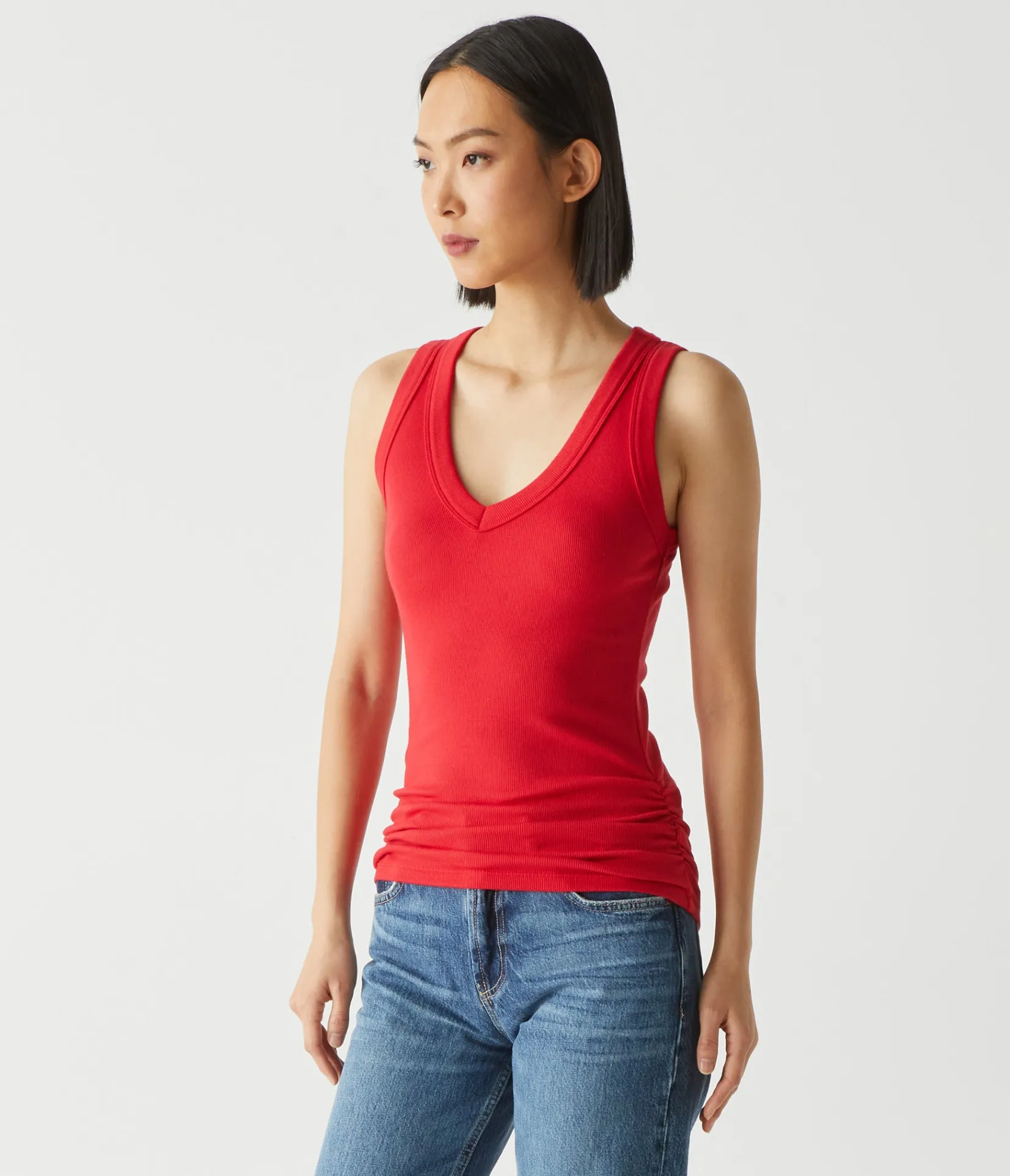 blanche_ribbed_tank_54.webp Michael Stars Blanche Ribbed Tank- Tank Tops | Ultra Rib T-Shirts