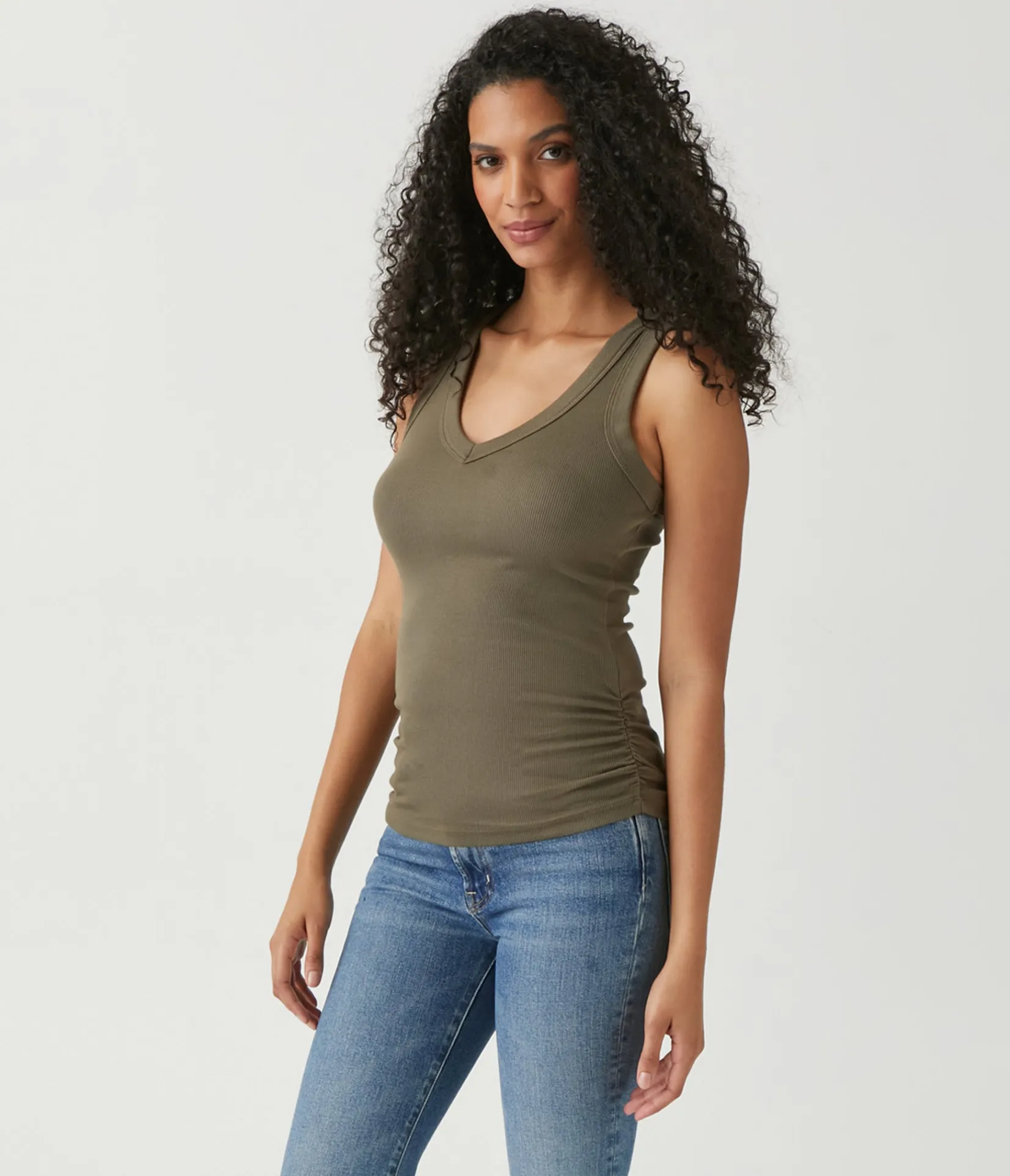 blanche_ribbed_tank_62.webp Michael Stars Blanche Ribbed Tank- Tank Tops | Ultra Rib T-Shirts