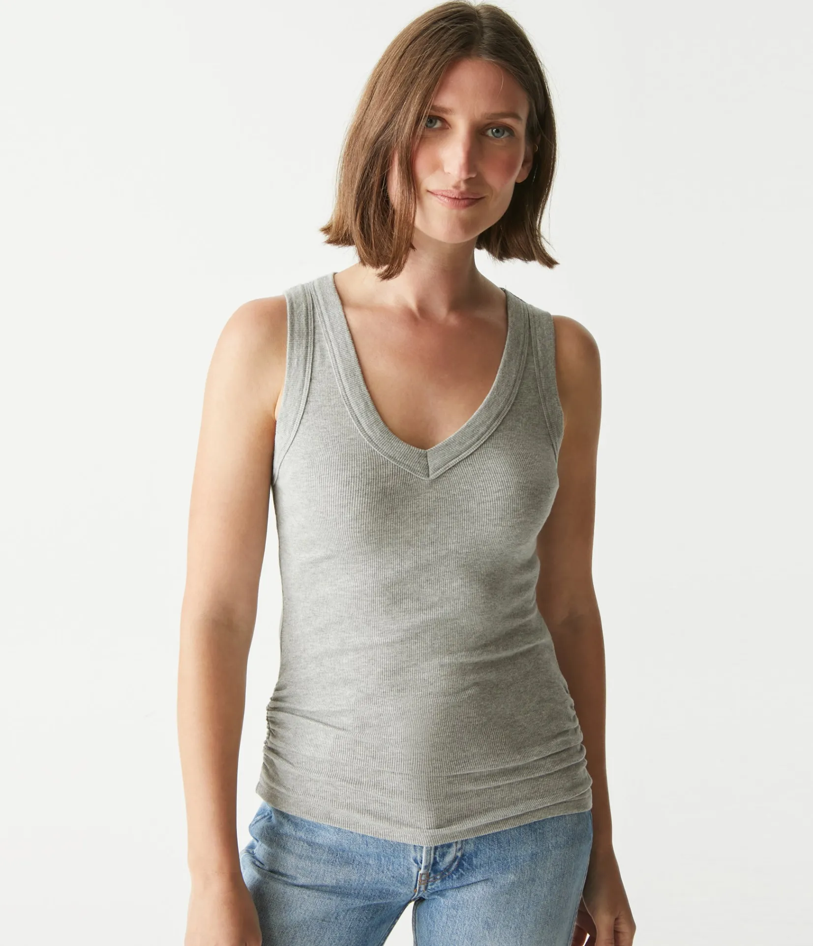 blanche_ribbed_tank_64.webp Michael Stars Blanche Ribbed Tank- Tank Tops | Ultra Rib T-Shirts