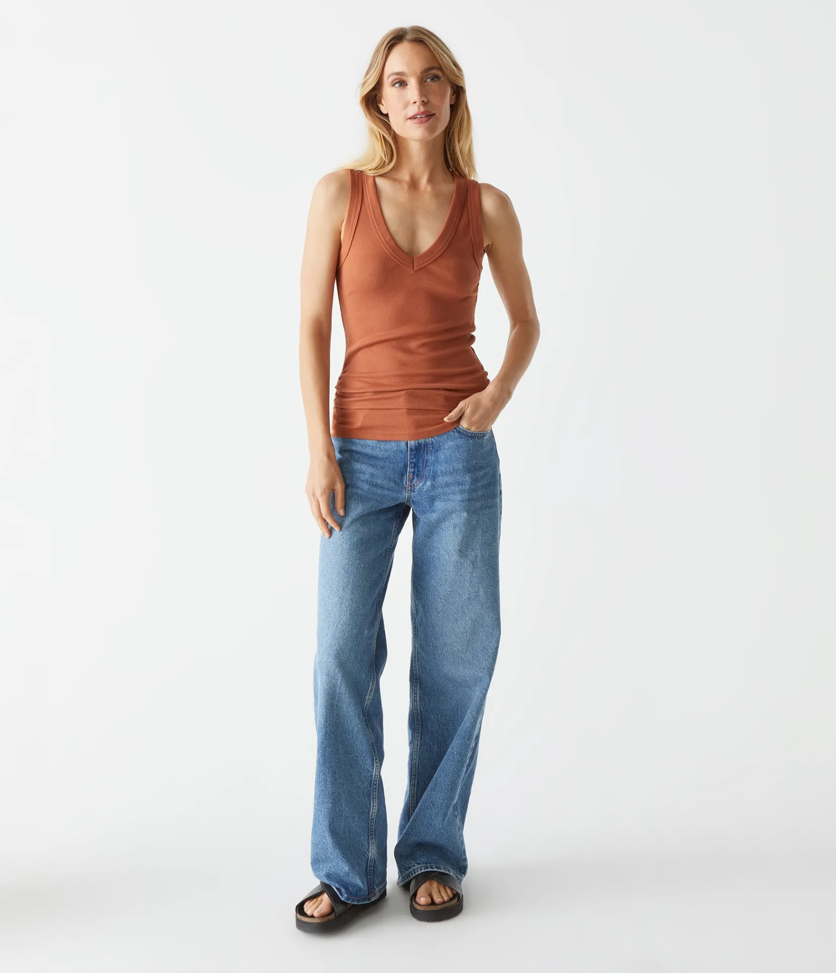 blanche_ribbed_tank_73.webp Michael Stars Blanche Ribbed Tank- Tank Tops | Ultra Rib T-Shirts