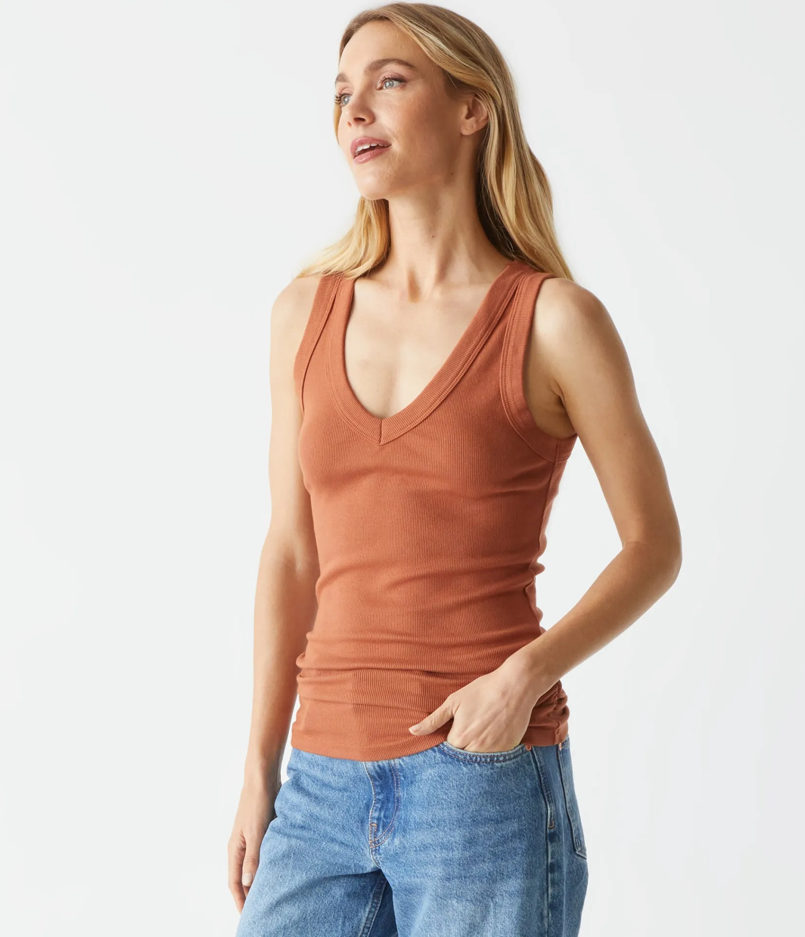 blanche_ribbed_tank_74.webp Michael Stars Blanche Ribbed Tank- Tank Tops | Ultra Rib T-Shirts