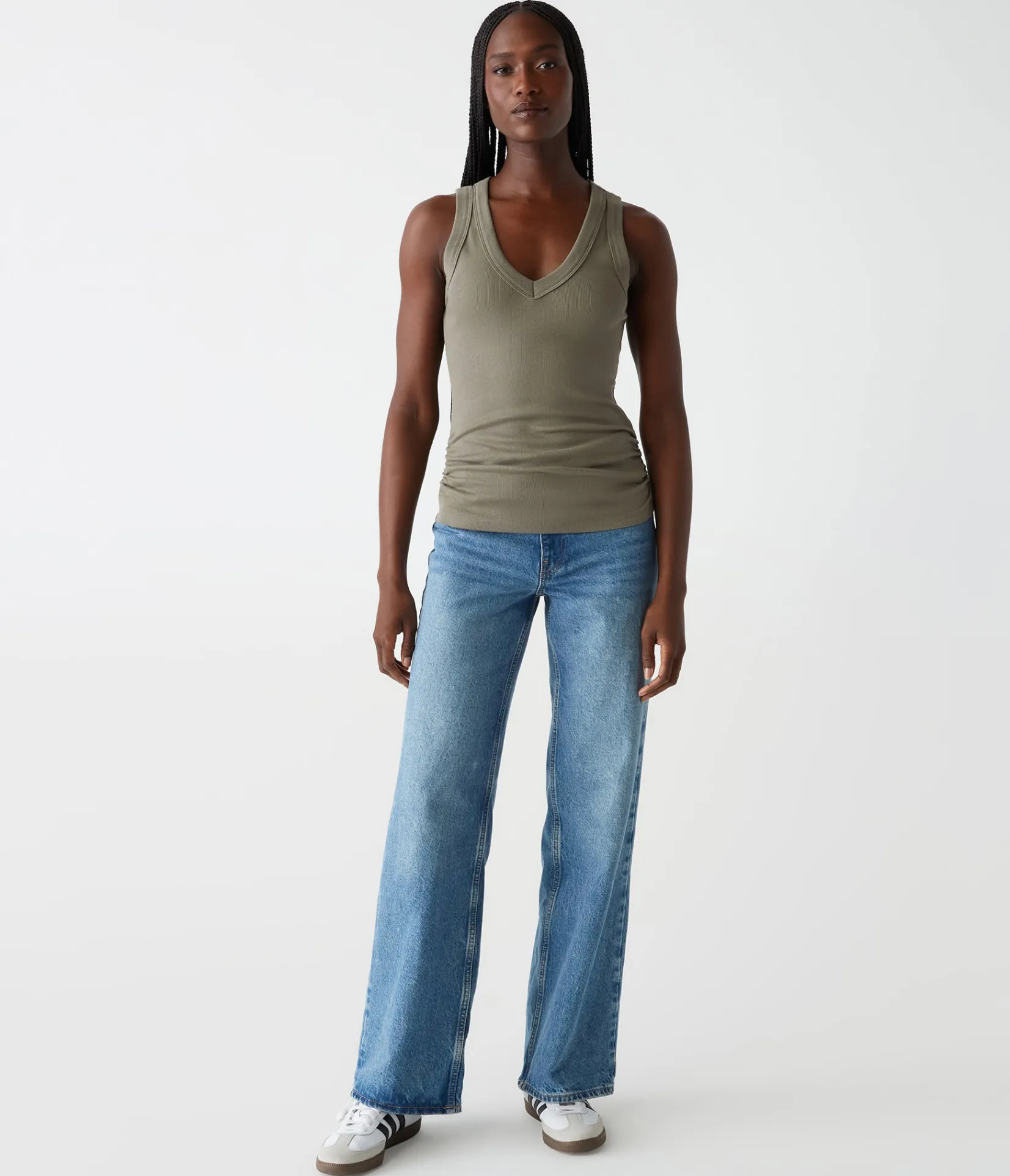 blanche_ribbed_tank_85.webp Michael Stars Blanche Ribbed Tank- Tank Tops | Ultra Rib T-Shirts