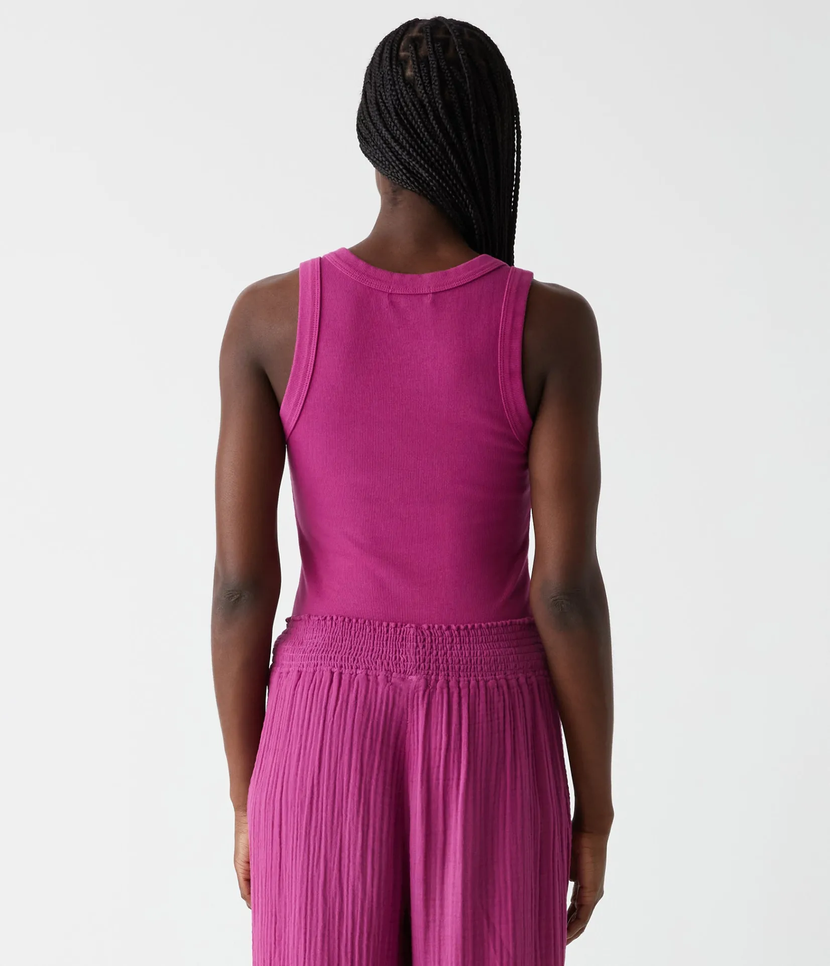 blanche_ribbed_tank_95.webp Michael Stars Blanche Ribbed Tank- Tank Tops | Ultra Rib T-Shirts