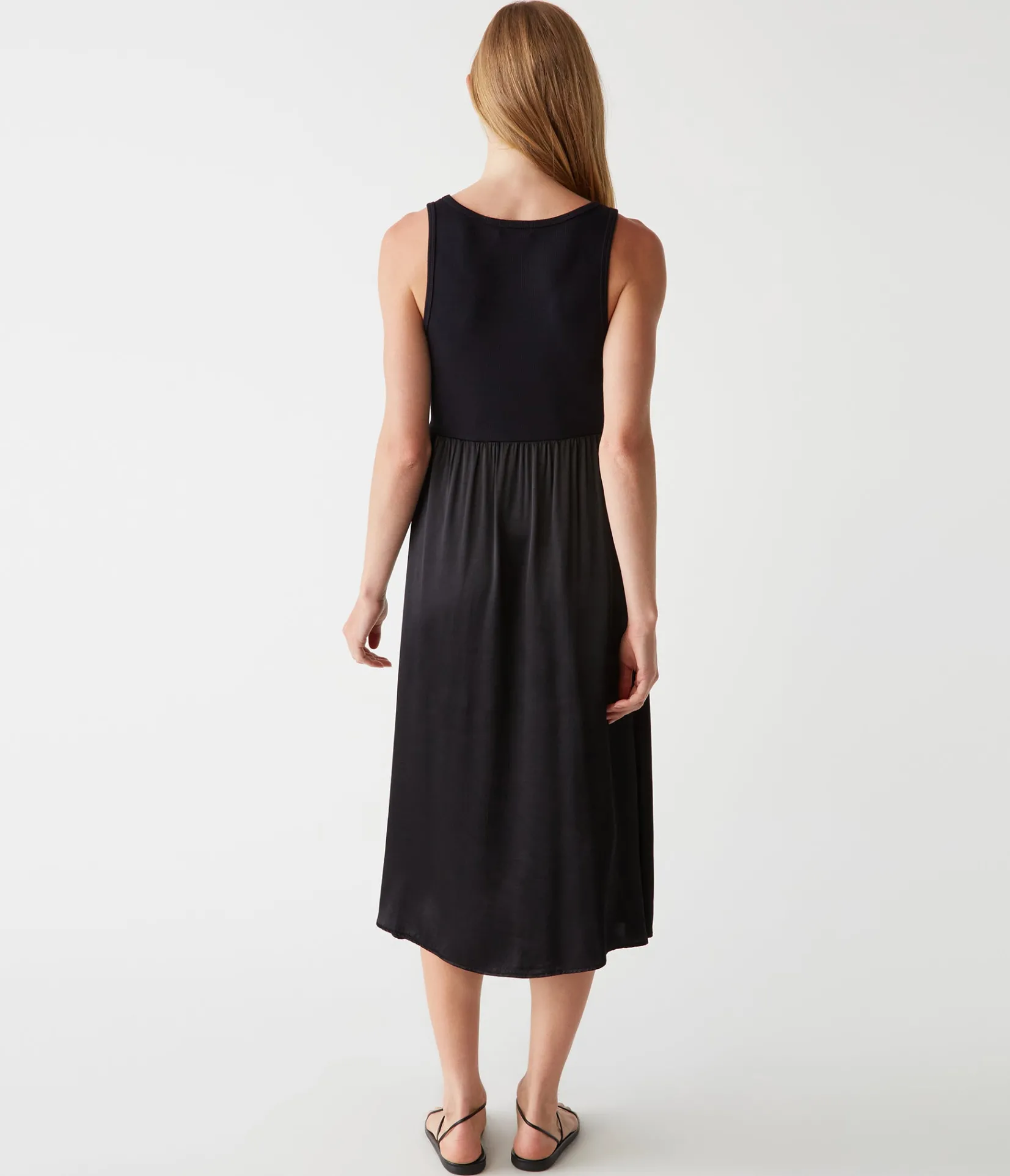 bridgette_midi_dress_11.webp Michael Stars Bridgette Midi Dress- Dresses | Midi Dresses
