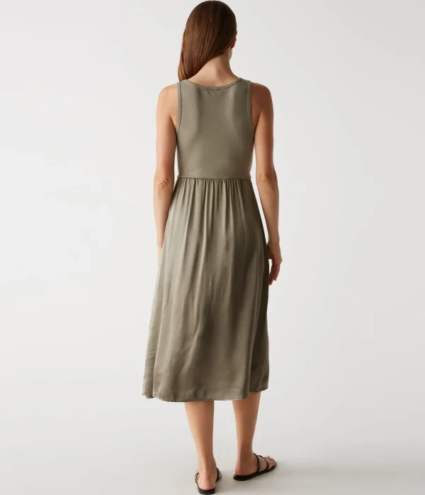Michael Stars Bridgette Midi Dress- Dresses | Midi Dresses