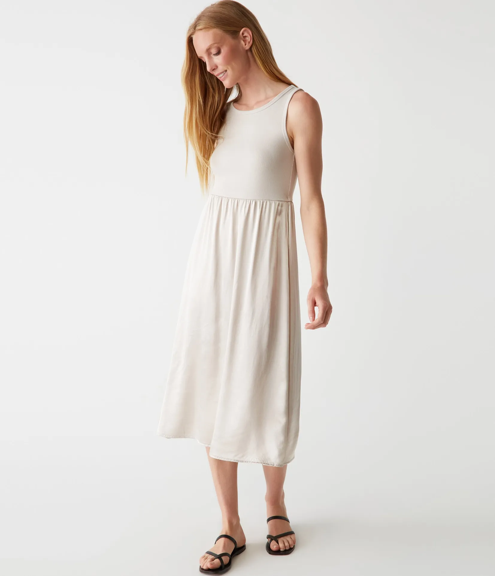 bridgette_midi_dress_22.webp Michael Stars Bridgette Midi Dress- Dresses | Midi Dresses