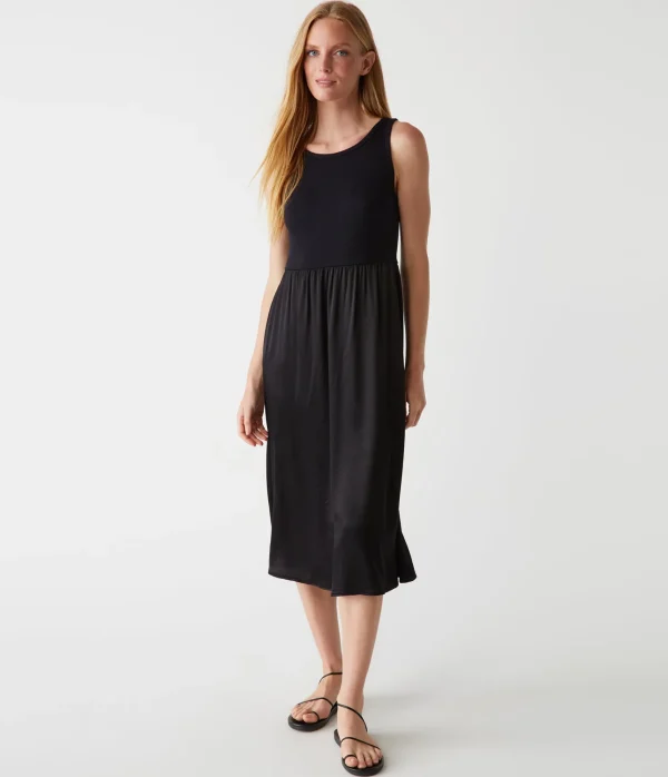 Michael Stars Bridgette Midi Dress- Dresses | Midi Dresses