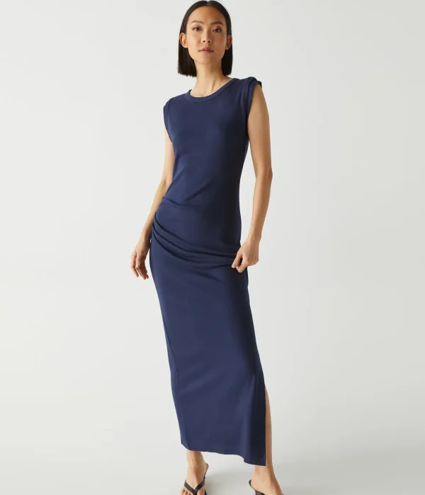 Michael Stars Calliope Power Shoulder Maxi Dress- Dresses | Maxi Dresses