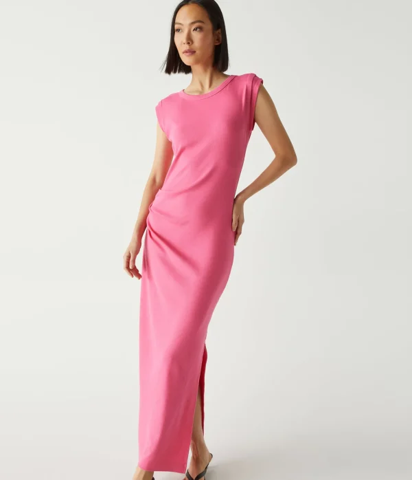 Michael Stars Calliope Power Shoulder Maxi Dress- Dresses | Maxi Dresses