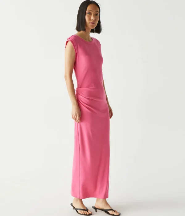 Michael Stars Calliope Power Shoulder Maxi Dress- Dresses | Maxi Dresses